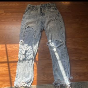 High Waisted Mom Jeans